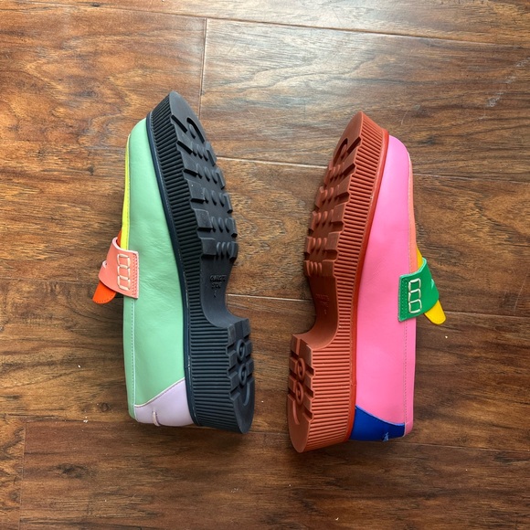 Charlotte Stone Colorful Leather Loafers - Picture 2 of 5